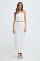 Λινή φούστα Bardot SITA SITA λευκό