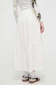 Ρούχα Βαμβακερή φούστα Desigual VICENZA 24SWFW05 λευκό