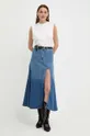 Bardot spódnica jeansowa CYNTHIA niebieski