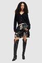 AllSaints fusta CAVARLY VALLEY SKIRT flori multicolor WS508Z