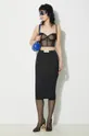 Suknja Fiorucci Black Midi Skirt crna