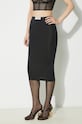 Sukňa Fiorucci Black Midi Skirt čierna W01FPBSK031LY01BK01