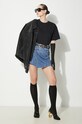 Džínová sukně KSUBI Rap Skirt Heritage WCO23SK001 modrá SS24