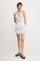 Hollister Co. fusta KI343.4088.108 alb SS24