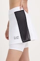 Športová sukňa EA7 Emporio Armani s elastanom biela 3DTN51.TJTCZ.1100