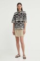 Штани-спідниця Bruuns Bazaar CindySusBBElica skirt/shorts BBW4024 бежевий SS24