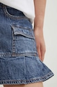 Hollister Co. fustă din denim KI343.4149.278 albastru