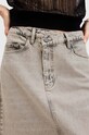 Одежда Хлопковая джинсовая юбка AllSaints NOIR MAXI SKIRT W045RA бежевый