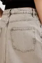 бежевый Хлопковая джинсовая юбка AllSaints NOIR MAXI SKIRT