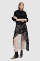Спідниця AllSaints SLVINA OTO SKIRT візерунок чорний WS525Z