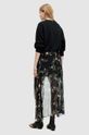 Sukňa AllSaints SLVINA OTO SKIRT čierna WS525Z
