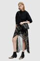 Спідниця AllSaints SLVINA OTO SKIRT WS525Z чорний