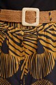 La Petite Française fusta din bumbac JABOT portocaliu PFJABOT