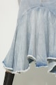 VETEMENTS denim skirt Denim Midi WE64SK700N blue
