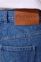 JW Anderson fustă din denim Cargo Pocket Midi Skirt DK0021.PG1560.800 bleumarin