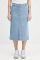 Carhartt WIP fustă jeans W' Colby Skirt uni albastru I033334.112