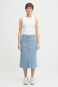 Carhartt WIP denim skirt W' Colby Skirt I033334.112 blue