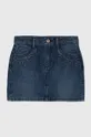 granatowy Guess spódnica jeansowa dziecięca Dziewczęcy