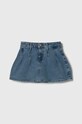 Tommy Hilfiger spódnica jeansowa bawełniana bawełna niebieski KG0KG07762.128.176.PPYH