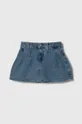 niebieski Tommy Hilfiger spódnica jeansowa bawełniana Dziewczęcy