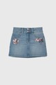 Abercrombie & Fitch fustă din denim pentru copii imprimeu albastru KI243.4019