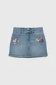 niebieski Abercrombie & Fitch spódnica jeansowa dziecięca Dziewczęcy