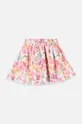 розовый Детская хлопковая юбка Coccodrillo Для девочек