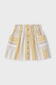 Mayoral fusta fete 3902.6D.Mini.PPYH galben SS24