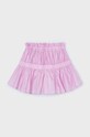 Mayoral fusta din bumbac pentru copii uni violet 3905.6G.Mini.PPYH