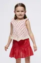 fioletowy Mayoral spódnica bawełniana dziecięca Dziewczęcy