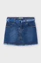 niebieski Mayoral spódnica jeansowa dziecięca Dziewczęcy