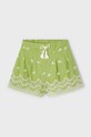 Mayoral szorty dziecięce casual zielony 3909.6F.Mini.PPYH