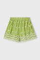 Mayoral szorty dziecięce 3909.6F.Mini.PPYH zielony SS24