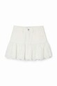 Дитяча джинсова спідниця Desigual mini білий 24SGFD01
