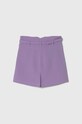 Дитяча спідниця Pinko Up S4PIJGSK046 фіолетовий SS24