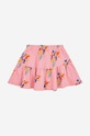 Dziewczynka Bobo Choses spódnica bawełniana dziecięca 124AC089 różowy