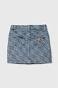 Guess fustă din denim pentru copii J4GD33.D4MS0.PPYH albastru SS24