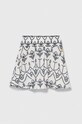 Guess fusta din bumbac pentru copii imprimeu alb J4GD37.WG5M0.PPYH