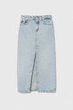 Παιδική τζιν φούστα Calvin Klein Jeans τζιν μπλε IG0IG02598.PPYH