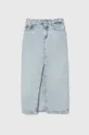 modra Otroško krilo iz jeansa Calvin Klein Jeans Dekliški