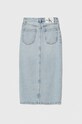 Παιδική τζιν φούστα Calvin Klein Jeans IG0IG02598.PPYH μπλε SS24
