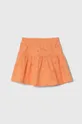 Dječje pamučna haljina zippy 2-pack narančasta