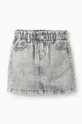 sivá Dievčenská rifľová sukňa zippy Dievčenský