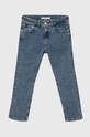 Calvin Klein Jeans jeans copii reglabil albastru IB0IB01909.PPYH