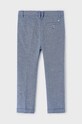 Mayoral pantaloni cu amestec de in pentru copii 3542.5B.Mini.PPYH albastru SS24