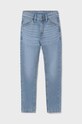 Mayoral jeans copii straight cropped reglabil albastru 6519.7F.Junior.PPYH