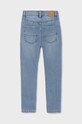 Mayoral jeans copii straight cropped 6519.7F.Junior.PPYH albastru SS24