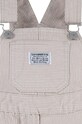 Chłopiec Levi's ogrodniczki niemowlęce LVN RAILROAD STRIPE OVERALL 6EJ382 szary