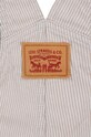Levi's ogrodniczki niemowlęce LVN RAILROAD STRIPE OVERALL szary 6EJ382