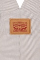 Levi's ogrodniczki niemowlęce LVN RAILROAD STRIPE OVERALL szary 6EJ382